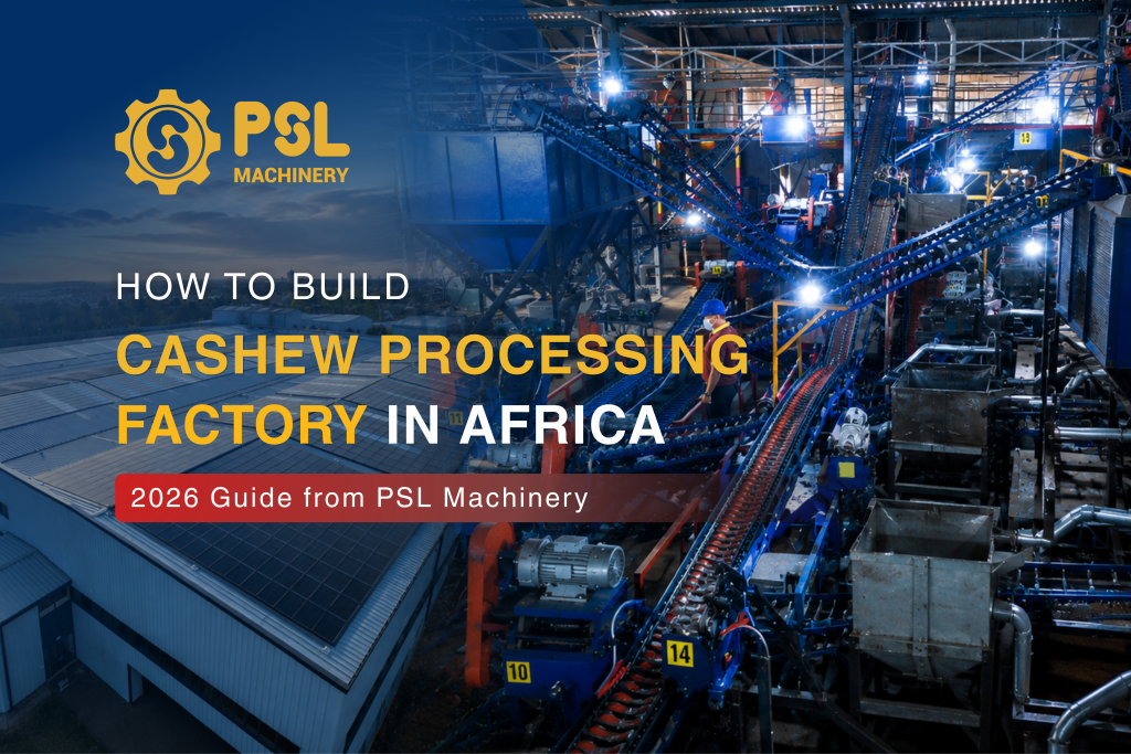 How to build cashew factory in Africa 2026
